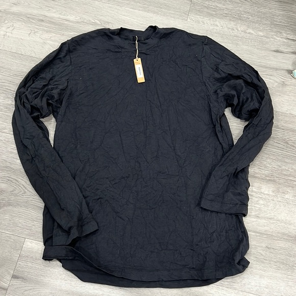 Skims Boyfriend LONG SLEEVE T-SHIRT - Picture 1 of 5
